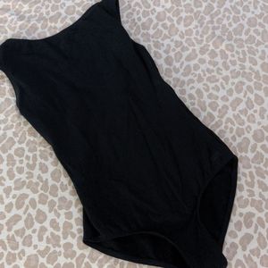 Black leotard with support, S by Lulli Dancewear.